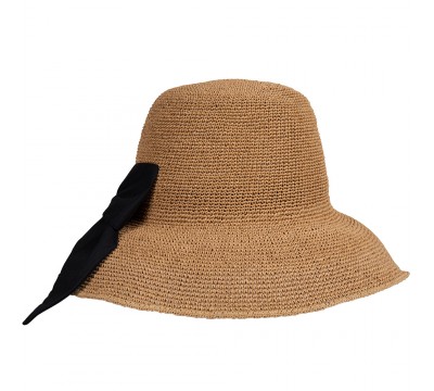 Wide brim - Sandy - camel/black