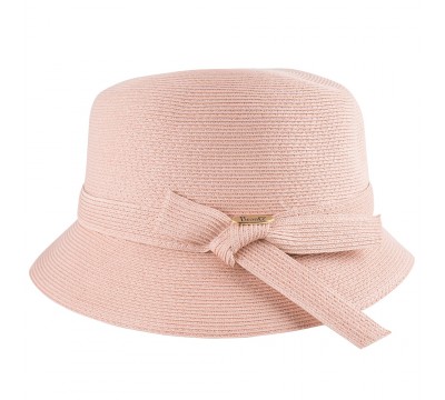 Cloche hat - Tessa - pastel pink