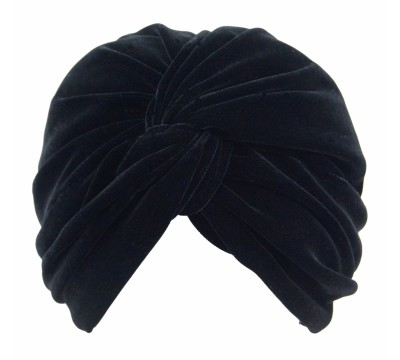 Turban - Aliyah - velvet - black