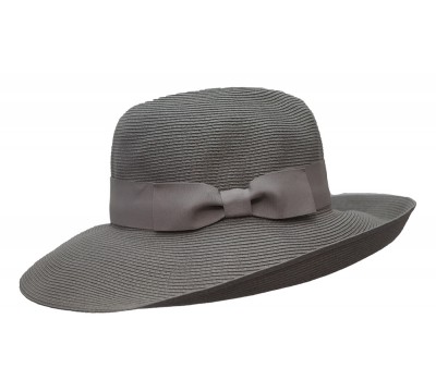Fedora hat - Cien - grey - travel hat