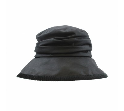 Rain hat - Eveline - green wax