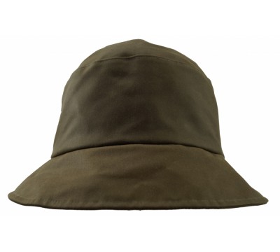 Rain hat - Pip - green wax