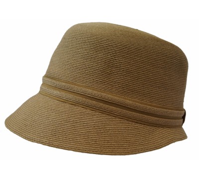 Cloche hat - Lotte - camel