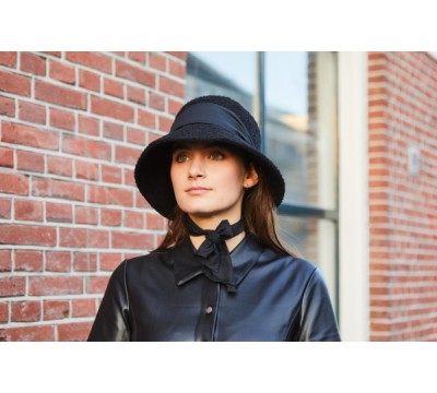 Bucket hat - Bessa - black 