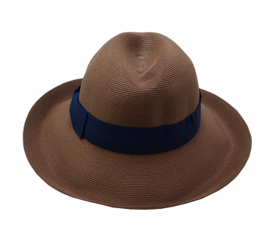 Fedora hat - Cien - brown tan - travel hat