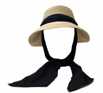 Wide brim hat - Manly - naturel -travel hat