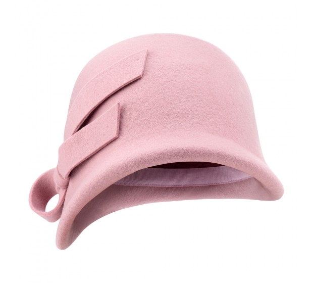 Bronté Cloche - Belle - pastel pink