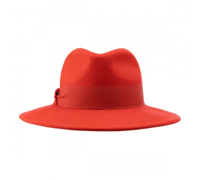 Fedora hat - Lauren - orange
