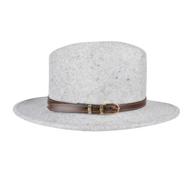 Fedora hat - Cleo - Light Grey