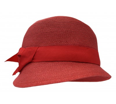 Cloche - Cloche - coral red - travel hat