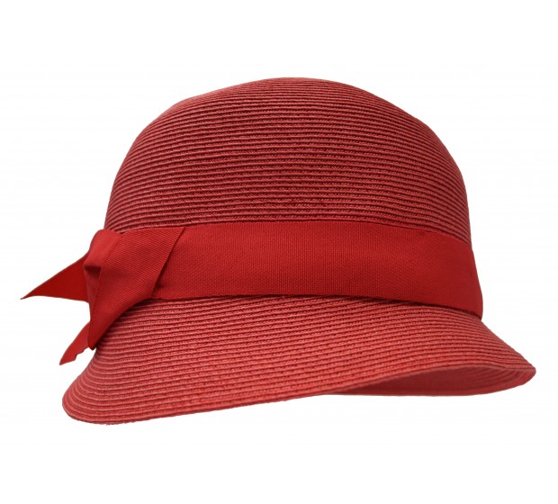 Cloche - Cloche - coral red - travel hat