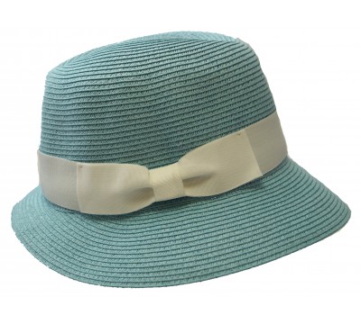 Trilby - Fisher hat - turquoise -  travel hat