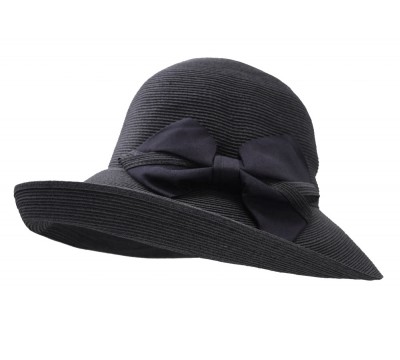 Wide brim hat - Chloé - black - travel hat
