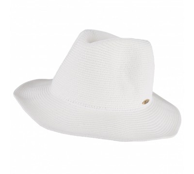 Fedora hat - Bernice - white