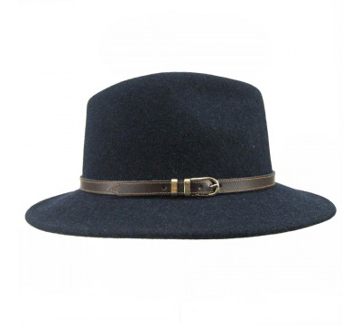 Fedora hat - Cleo - Navy blue