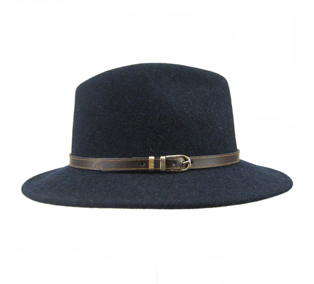Fedora hat - Cleo - Navy blue