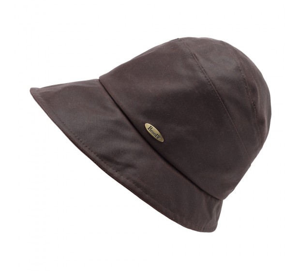 Rain hat - Pip - brown wax  