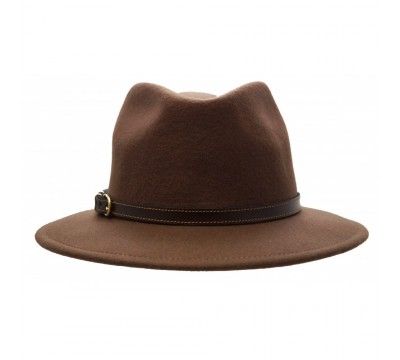 Fedora hat - Cleo - Camel