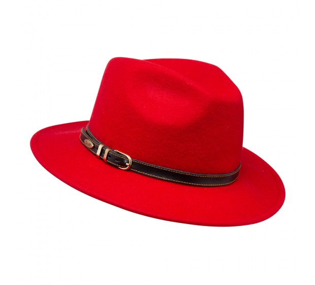 Bronté Fedora hat - Cleo - orange