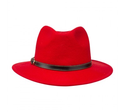 Fedora hat - Cleo - orange
