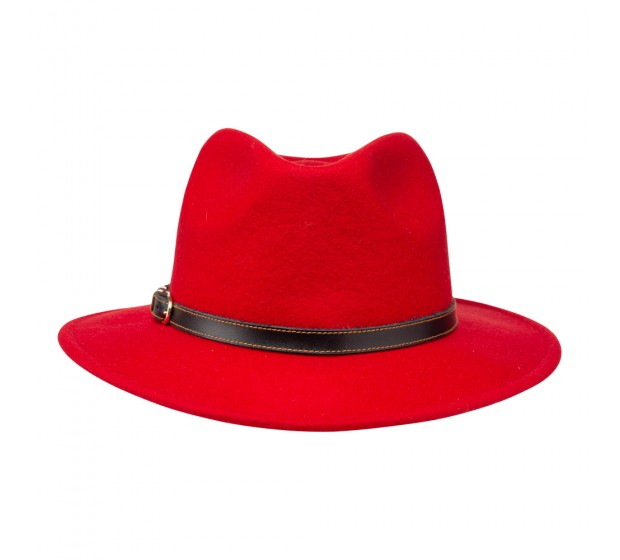 Fedora hat - Cleo - orange