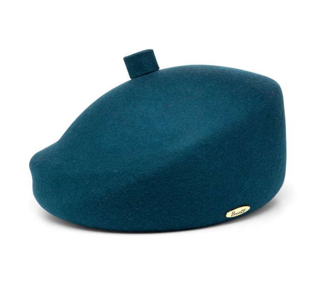 Bronté Beret - Mare/B-teal green