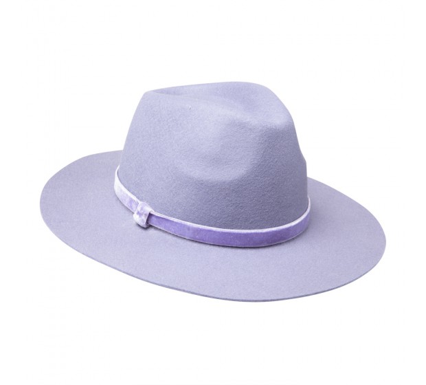 Bronté Fedora hat - Amin - pastel lilac