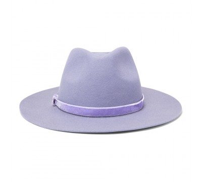 Fedora hat - Amin - pastel lilac