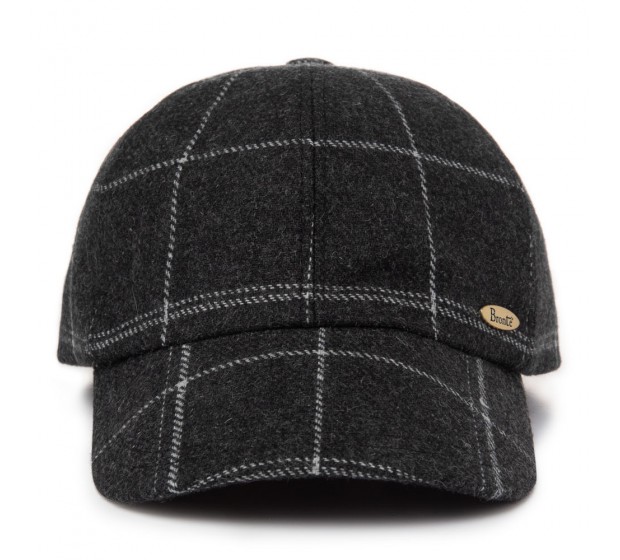 Cap - Bram - grey check