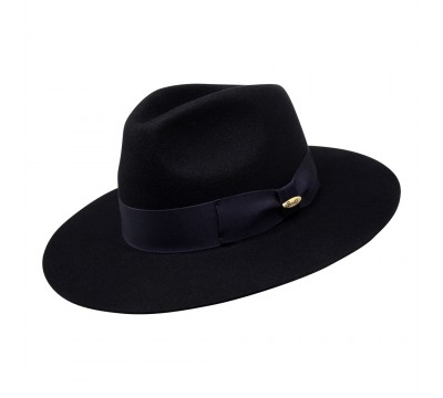 Fedora hat - Amin - navy blue