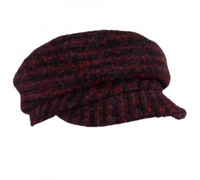 Cap - Ella - burgundy-black