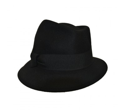 Trilby hat - Jade - black