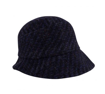 Bucket hat - Pip - purple/ black