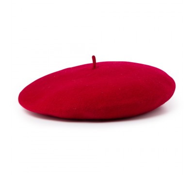 Beret - Flo - scarlet red