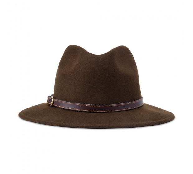 Bronté Fedora hat - Cleo - tobacco brown