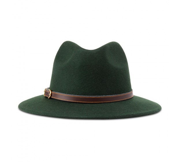 Bronté Fedora hat - Cleo - loden green