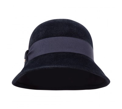 Cloche hat - Natalie - black