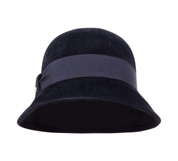 Cloche hat - Natalie - black