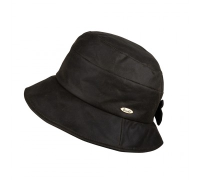 Rain hat - CARLA/B - green wax