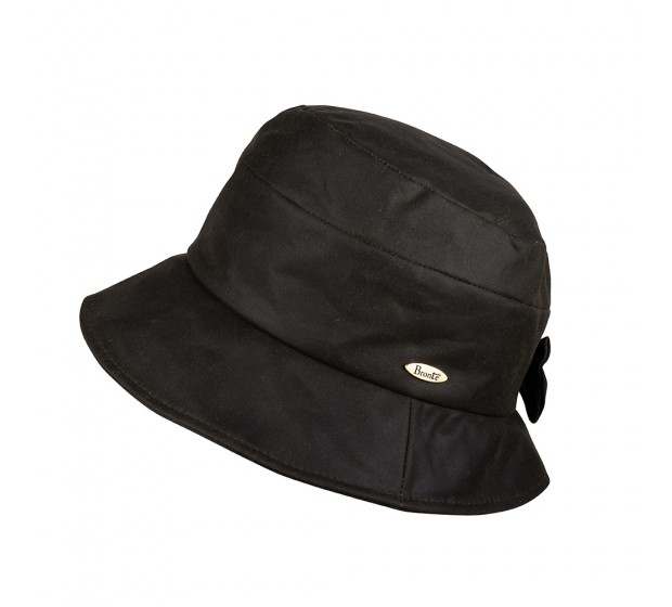 Rain hat - CARLA/B - green wax