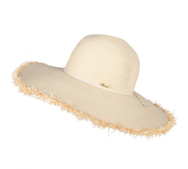 Bronté Wide Brim hat - Catalina - natural