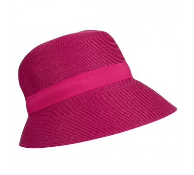 Cloche hat - Ella - fuchsia