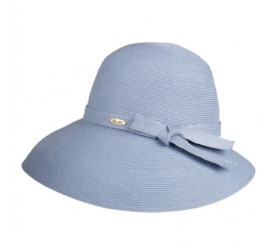 Wide brim hat - Joanna - lavender blue