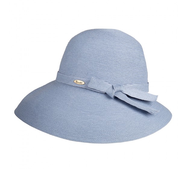 Wide brim hat - Joanna - lavender blue