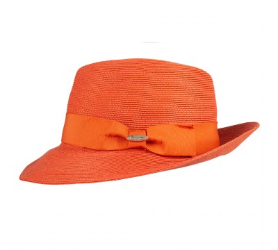 Fedora hat - Josephine - orange
