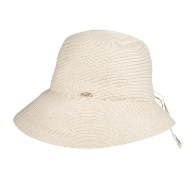 Cloche hat - Zoey - natural     