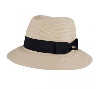 Fedora hat - Josephine - natural - travel hat