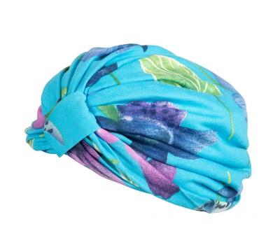 Turban -Amira- azur blue<br />&nbsp;
