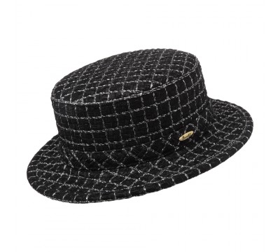 Boater - Center - black/silver