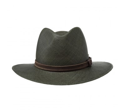 Panama hat - Martin - green